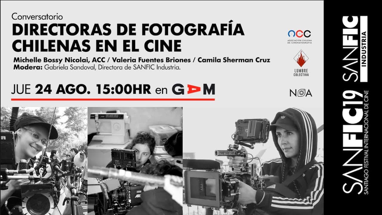 Conversatorio: Directoras de fotografía chilenas en el cine